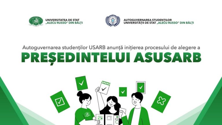 INIȚIEREA PROCESULUI DE ALEGERE A PREȘEDINTELUI AUTOGUVERNĂRII STUDENȚEȘTI USARB